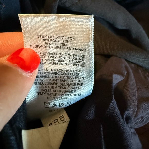 Express dark wash curvy skinny jeans size 2 with 30.5inseam - Picture 3 of 6